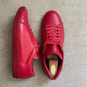 Saint Laurent SL/01 Leather Sneakers